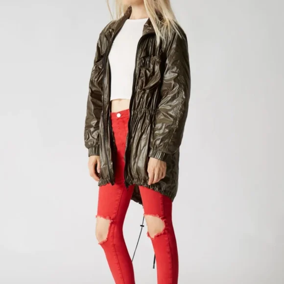 Blank NYC olive green easy street Jacket - Picture 6 of 6